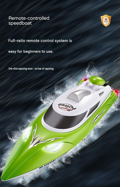 HJ806 Mini RC Boat With Low Battery And Range Alarm