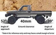 MN82 Pro RTR 1/12 2.4G 4WD RC Car TOYOTA Land Cruiser LC79 RC Pickup Truck
