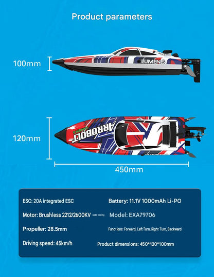 Volantexrc EXA79706 Brushless RC Speed Boat
