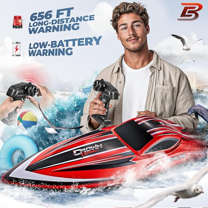 HJ818PRO 16Inch Brushless High Speed Remote Control Speedboat
