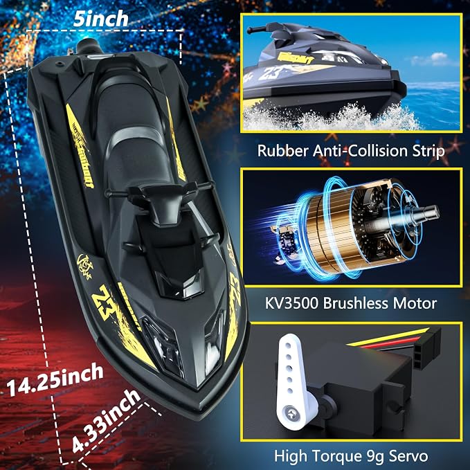 UDIRC UDI023PRO Brushless RC Jet Boat