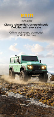 MN111 1:18 Land Rover Defender MNRC RTR 4WD Off-road Climbing Car