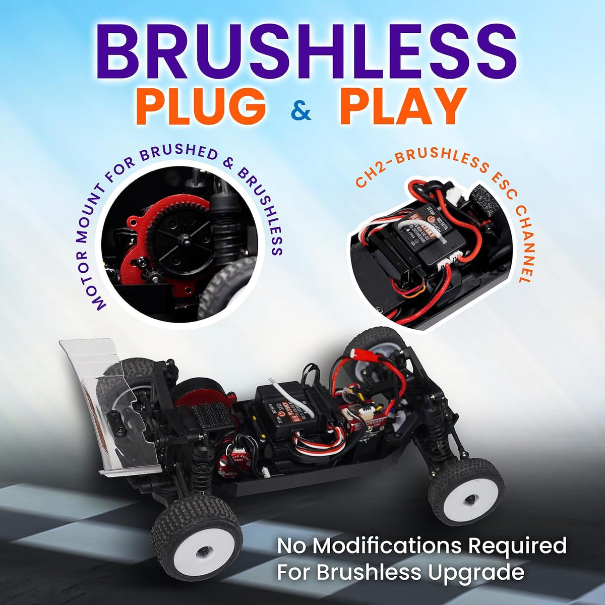 HOBBYPLUS Speck-B 1:24 2WD Mini RC Buggy