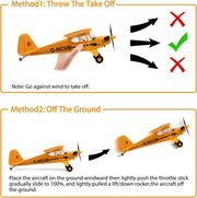 WLtoys A160 J3 Skylark 5 Channel RC Plane