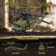 RCxSUV UH60L Blackhawk RC Helicopter