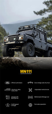 MN111 1:18 Land Rover Defender MNRC RTR 4WD Off-road Climbing Car