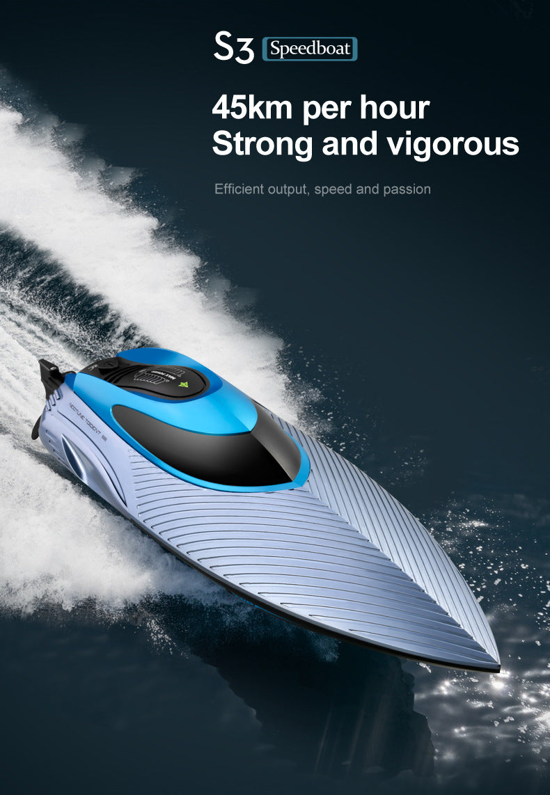 S3 High Speed Remote Control Speedboat