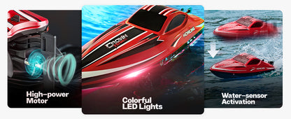HJ818PRO 16Inch Brushless High Speed Remote Control Speedboat
