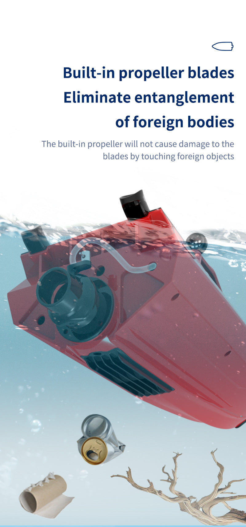 High Speed Waterproof Remote Control Speedboat