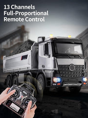 Huina 1536 Pro 1:14 8WD 21 Inch Alloy RC Dump Truck