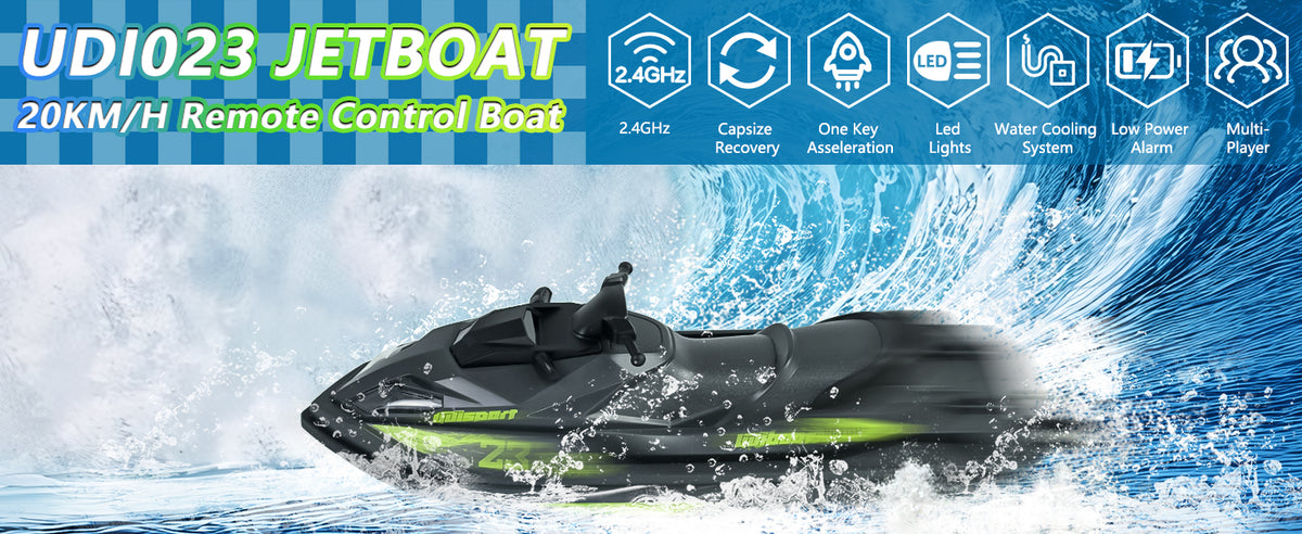 UDIRC UDI023 Brushed RC Jet Boat