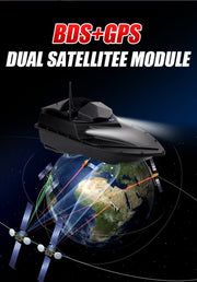 Super Okura GPS 25000 mAh Battery Remote Control Fishing Bait Boat