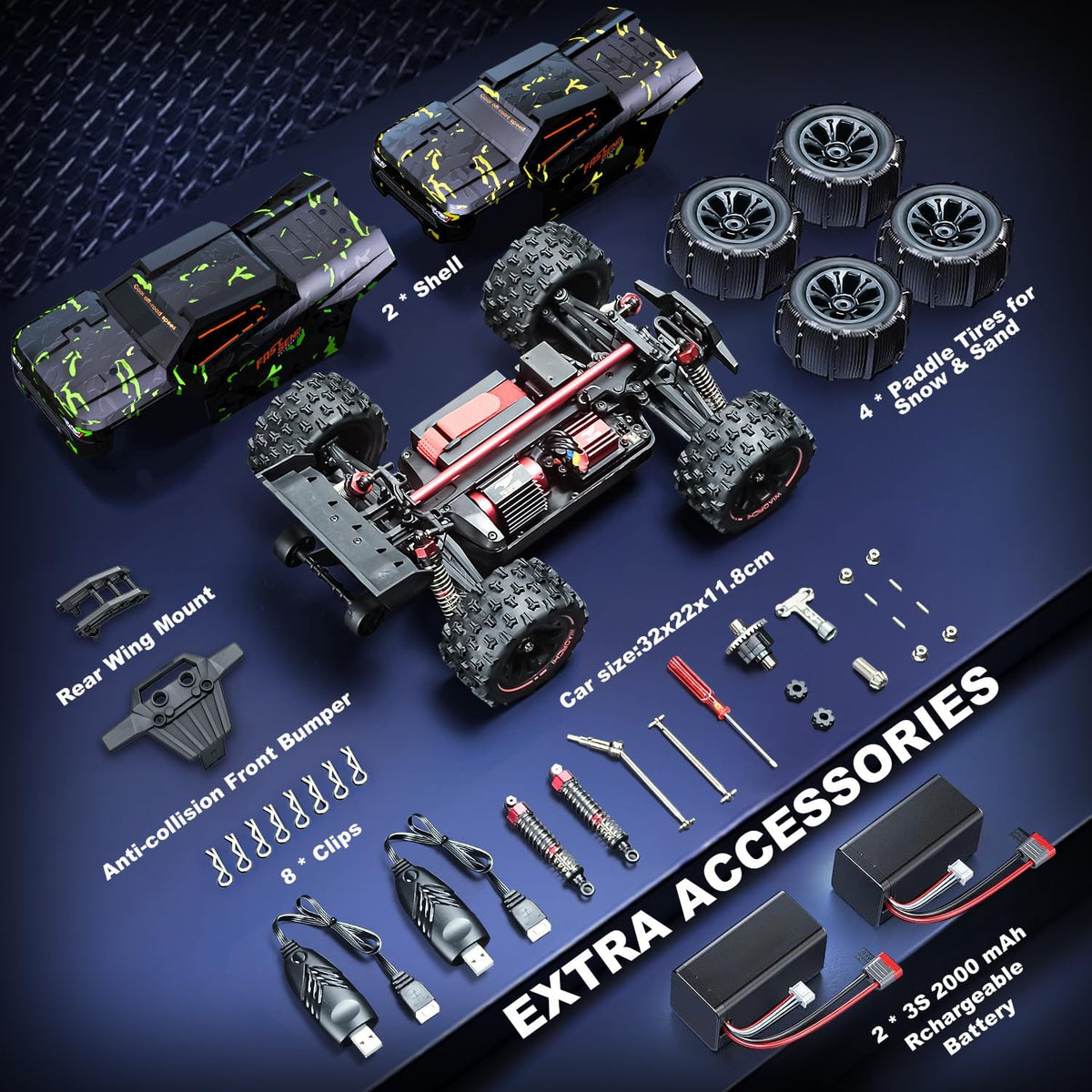 1:14 Brushless RC Truggy