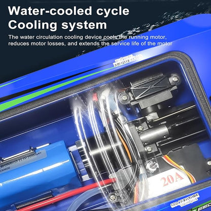 Super Dino TX768 High Speed Brushless Turbojet RC Racing Boat