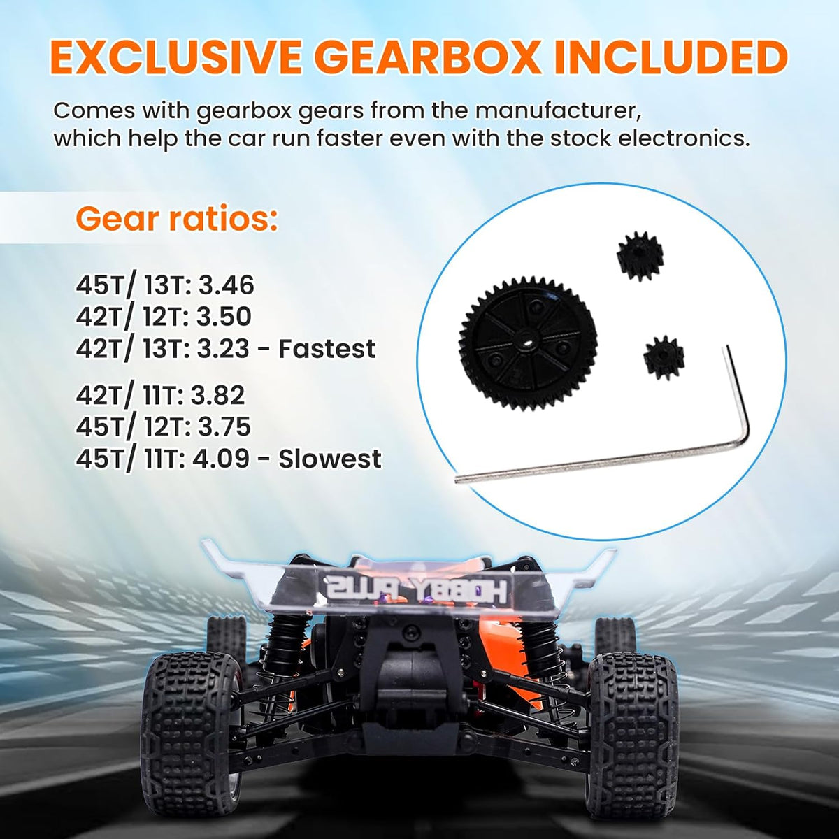 HOBBYPLUS Speck-B 1:24 2WD Mini RC Buggy
