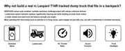 T14R Panther 1:50 RC Tracked Dump Truck