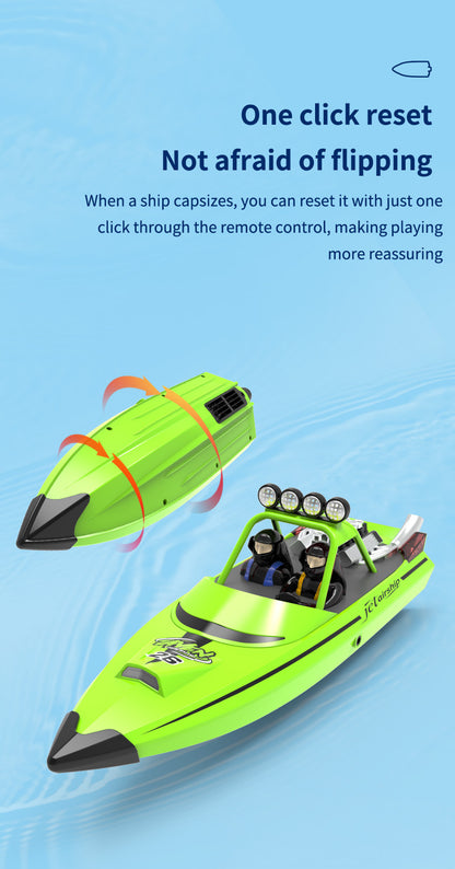 High Speed Waterproof Remote Control Speedboat