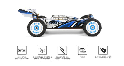 WLtoys 124017(V2) 1:12 4WD Brushless RC Buggy