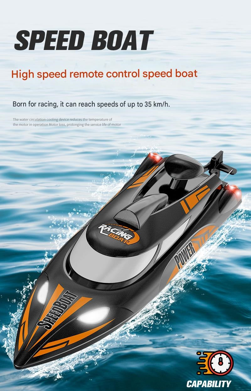 HJ810 High Speed Speedboat With Night Navigation Lights and Anti-Flip