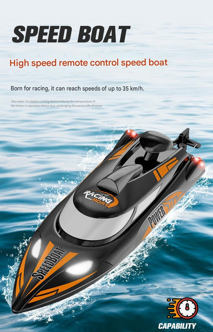 HJ810 High Speed Speedboat With Night Navigation Lights and Anti-Flip