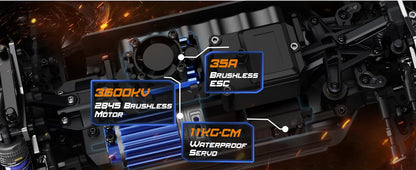 1:12 Brushless 4WD High Speed RC Buggy