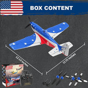 LEAMBE P51 Mustang 4 Channel RC Airplane