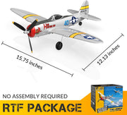 VOLANTEXRC P-47 Thunderbolt 4 Channel RC Airplane