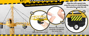 Mini Tudou 8063E 2.4GHz RC Tower Crane