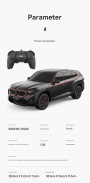 RASTAR BMW XM Electric Remote Control SUV Car